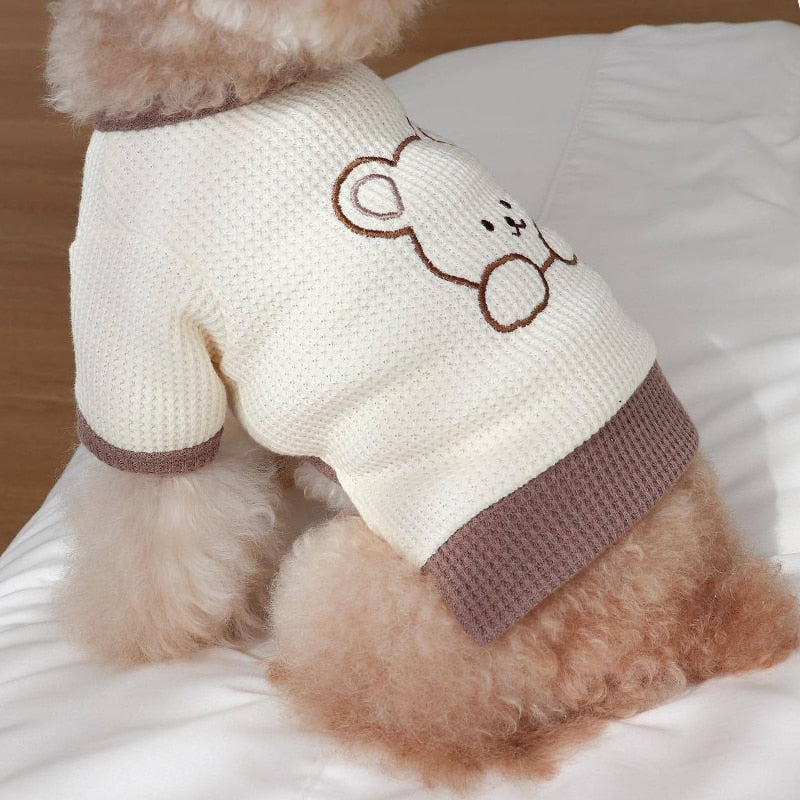 All Season Teddy Bear Waffle Shirts For Dogs And Cats